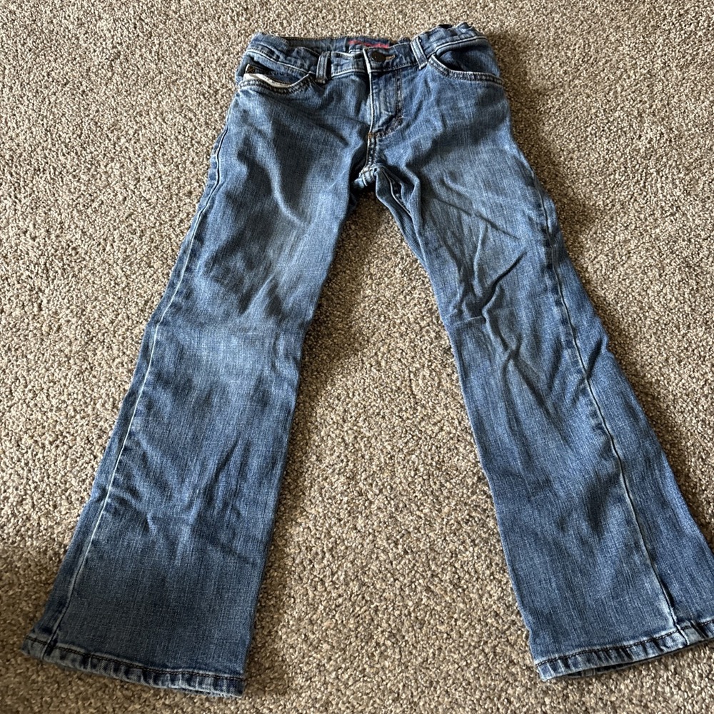 Wrangler Youth Classic Boot Cut Denim Jeans Size 8‎ Regular
